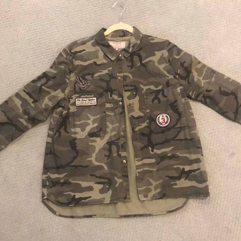 Zara military shirt